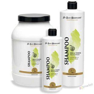 Iv San Bernard GREEN APPLE - Зелене Яблуко - шампунь для довгої шерсті собак і кішок - 1 л % Petmarket