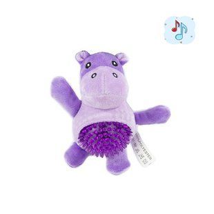 AnimAll GrizZzly - Бегемот 0082 - м'яка іграшка для собак, 19х18х8 см Petmarket