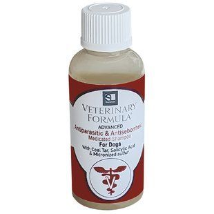 Veterinary Formula Advanced ANTIPARASITIC & ANTISEBORRHEIC - антипаразитарний і антисеборейний шампунь для собак - 45 мл Petmarket