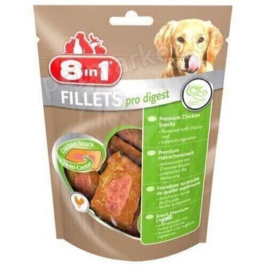 8in1 FILLETS Pro Digest - Здоров'я травної системи - ласощі для собак Petmarket