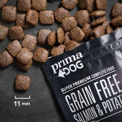 Prima Dog Grain Free Adult All Breeds беззерновий корм для собак (лосось/картопля) - 10 кг Petmarket