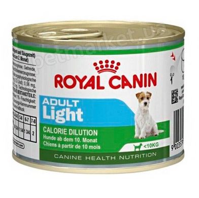 Royal Canin ADULT LIGHT - консервы для собак склонных к избыточному весу (мусс) Petmarket