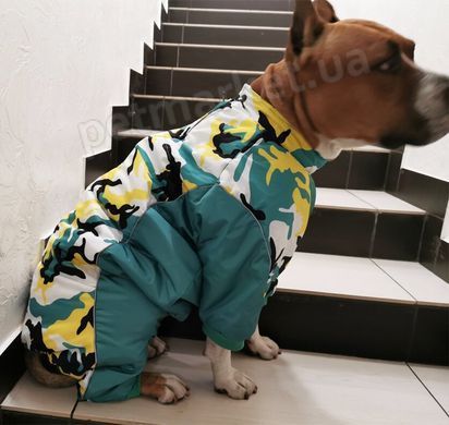 Dobaz RUIS PET Skier - зимовий комбінезон для великих собак - блакитний, 5XL % Petmarket