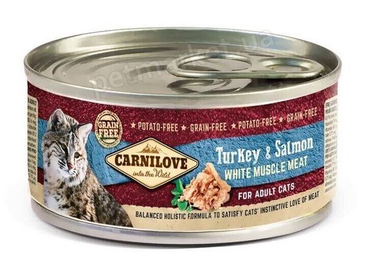 Carnilove TURKEY & SALMON - влажный корм для кошек (индейка/лосось) Petmarket