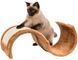 Trixie Wavy - Волна - напольная когтеточка для кошек - 50х29х18 см, Коричневый %