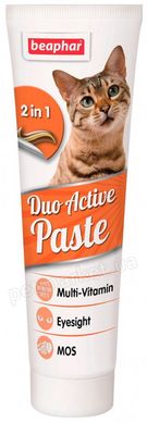 Beaphar Duo Active Paste - мультивитаминная паста для кошек - 100 г Petmarket