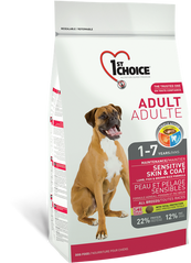 1st Choice ADULT Sensitive Skin & Coat - корм для собак с чувствительной кожей и шерстью (ягненок/рыба) - 20 кг Petmarket