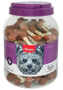 Wanpy Duck Jerky Dumbbells - Кістка-гантель з в'яленою качкою - ласощі для собак, 850 г Petmarket