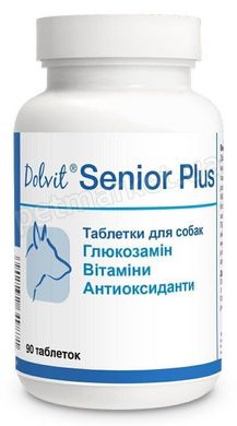 Dolfos DolVit Senior Plus вітамінно-мінеральний комплекс для літніх собак - 90 табл. % Petmarket
