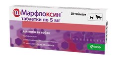 KRKA МАРФЛОКСИН - таблетки для котів та собак 80 мг Petmarket