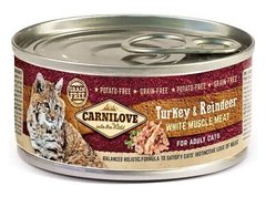Carnilove TURKEY & REINDEER - влажный корм для кошек (индейка/северный олень) Petmarket