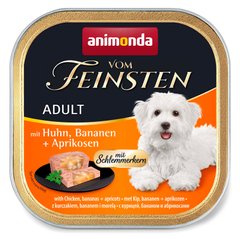 Animonda Vom Feinsten Adult Chicken, Bananas & Apricots - консерви для собак (курка/банани/абрикоси), 150 г Petmarket