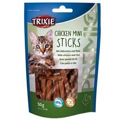 Trixie Premio MINI STICKS - лакомства для кошек (курица/рис) Petmarket