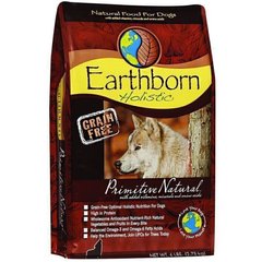 Earthborn Holistic PRIMITIVE NATURAL - беззерновой корм для собак всех пород (индейка/курица) - 2,5 кг Petmarket