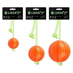 Collar LIKER Lumi - Лайкер Люми - мячик-игрушка со светонакопительным шнуром для собак - 9 см Petmarket