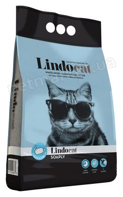 Lindocat Soaply Мило - комкуючий наповнювач для котів (дрібна гранула) - 5 л Petmarket