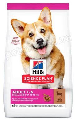 Hill's Science Plan ADULT Small & Mini Lamb - корм для маленьких и мини собак до 10 кг (ягненок) - 6 кг % Petmarket