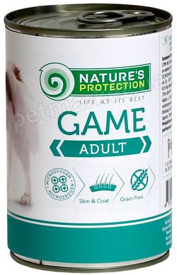 Nature's Protection Game - Дичина - вологий корм для собак - 800 г Petmarket