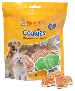 Hansepet COOKIES Chicken/Saithe Roulade - Рулетики курка/сайда ласощі для собак - 200 г Petmarket