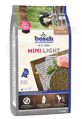 Bosch HPC MINI LIGHT - корм для собак мелких пород склонных к избыточному весу - 2,5 кг Petmarket