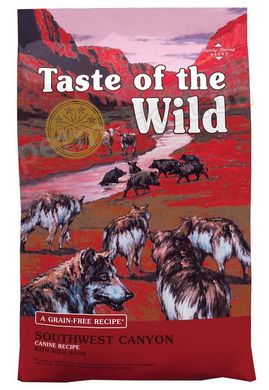 Taste of the Wild Southwest Canyon холістик корм для собак та цуценят (яловичина/ягня/кабан) - 5,6 кг % Petmarket