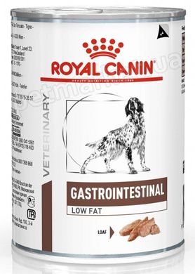 Royal Canin GASTROINTESTINAL Low Fat консервы - лечебный корм для собак - 410 г x12 шт. Petmarket