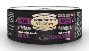 Oven-Baked Tradition DUCK Grain Free - вологий беззерновий корм для котів (качка) - 156 г Petmarket