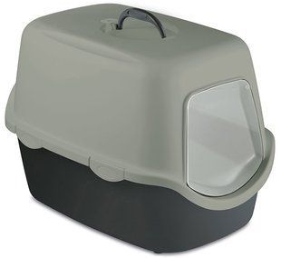 Stefanplast CATHY - закритий туалет для котів - Сірий Petmarket