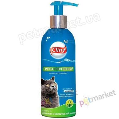 Cliny КЛІНІ Гіпоалергенний шампунь для кішок Petmarket
