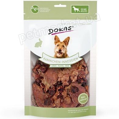 Dokas субпродуктів з кролика - натуральні ласощі для собак - 100 г % Petmarket