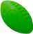 Jolly Pets FOOTBALL М'яч - іграшка для собак - 20 см, Зелений Petmarket