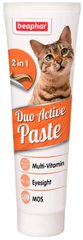 Beaphar Duo Active Paste - мультивитаминная паста для кошек - 100 г Petmarket