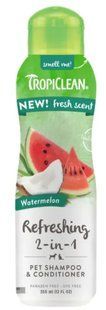 TropiClean Refreshing - Кавун - шампунь-кондиціонер 2в1 для собак та котів - 355 мл Petmarket