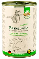 Baskerville Holistic Kalb und Lachs - Телятина/Лосось - консервы для кошек - 400 г Petmarket