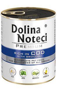 Dolina Noteci Premium  - консерва для собак з тріскою та брокколі - 400 г Petmarket