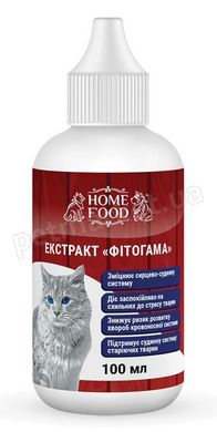 Home Food ФИТОГАММА - сердечная и успокаивающая добавка для кошек - 100 мл Petmarket
