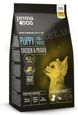 Prima Dog Puppy Small Breeds корм для щенков мелких пород (курица/картофель) - 2 кг Petmarket