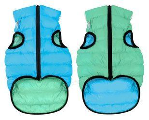 Collar AIRY VEST LUMI - жилет, що світиться двосторонній - салатовий/помаранчевий, L65 % Petmarket