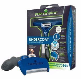 Furminator DOG SHORT HAIR S - інструмент для вичісування шерсті у короткошерстих собак вагою 4,5-10 кг % Petmarket