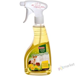 Flamingo CLEAN SPRAY Lemon - спрей для чищення кліток тварин і птахів (лимон) Petmarket