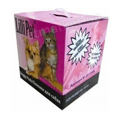 Lilli Pet DOGGY PADS - одноразові пелюшки для собак, 40х48 см Petmarket