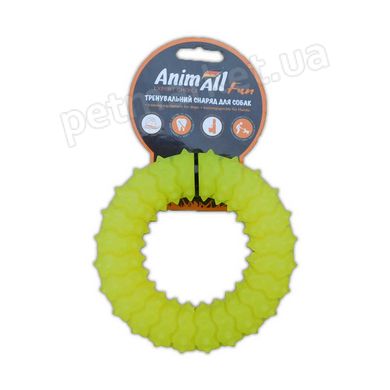 AnimAll Фан - Кільце з шипами - іграшка для собак, зелений Petmarket