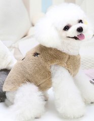 Dobaz Bunny теплый жилет для собак - M, Белый Petmarket