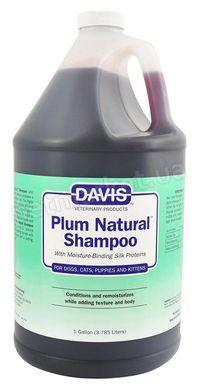 Davis PLUM NATURAL - шампунь с протеинами шелка для собак и кошек (концентрат) - 3,8 л % Petmarket