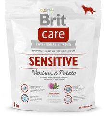 Brit Care SENSITIVE Venison & Potato - беззерновой корм для собак с чувствительным пищеварением (оленина/картофель) - 12 кг Petmarket
