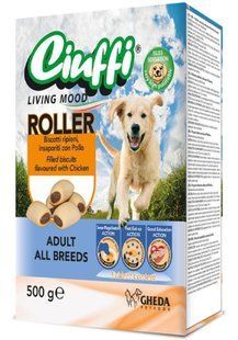 Ciuffi Roller Adult All Breeds - ласощі для собак всіх порід з куркою - 500 г Petmarket