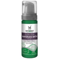 Vet's Best FLEA & TICK Waterless Bath Foam - шампунь-піна без змивання від бліх та кліщів для кішок - 147 мл Petmarket