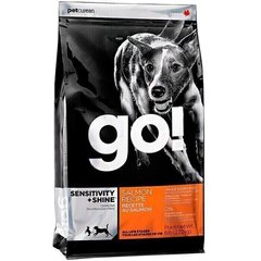 Go! SENSITIVITY + SHINE Salmon - корм для щенков и собак с чувствительным пищеварением (лосось/овсянка) - 2,72 кг Petmarket