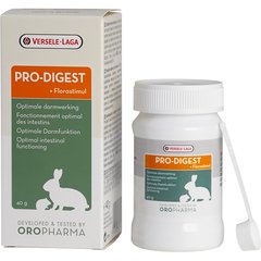 Versele-Laga Oropharma Pro-Digest - добавка для восстановления кишечника кроликов и грызунов - 40 г Petmarket
