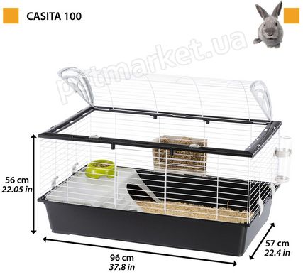 Ferplast CASITA 100 - клетка для кроликов % Petmarket